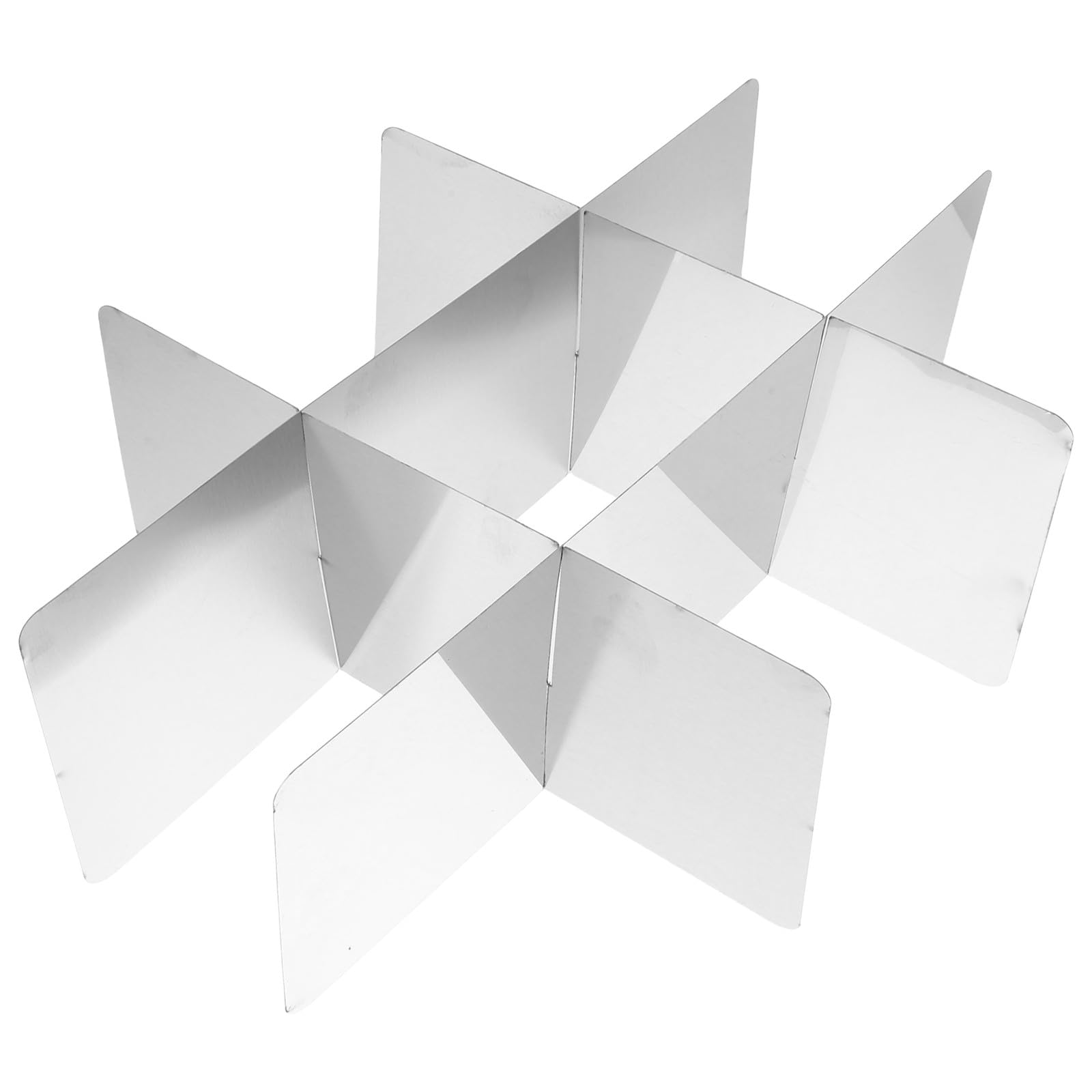 Separador divisor de olla de cocina UPKOCH con compartimentos de acero inoxidable