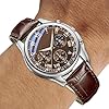 Classic Watch, Business Watch, Leather Strap Waterproof Stylish Look Comfortable Fit Timeless Versatile Wear Adjustable Length, Men Wristwatch for Sports, Men #1