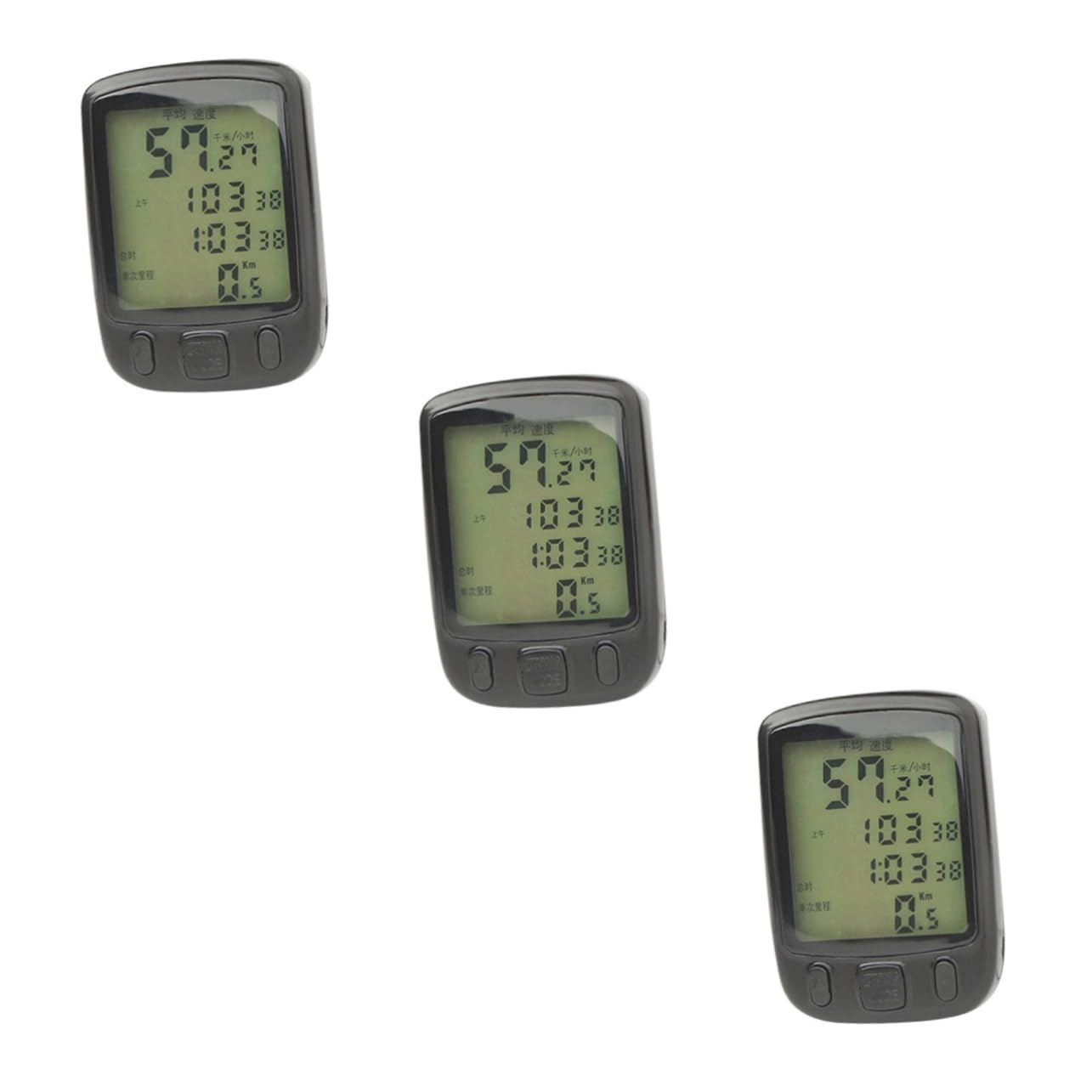 INOOMP 3Pcs Cyclette Bicicleta Estatica Para Ejercicios Excersize Bike Cyclette Ciclo Computer Computer Bici Ciclo Tachimetro Bici Tachimetro Contachilometri Bicicletta Apparecchio