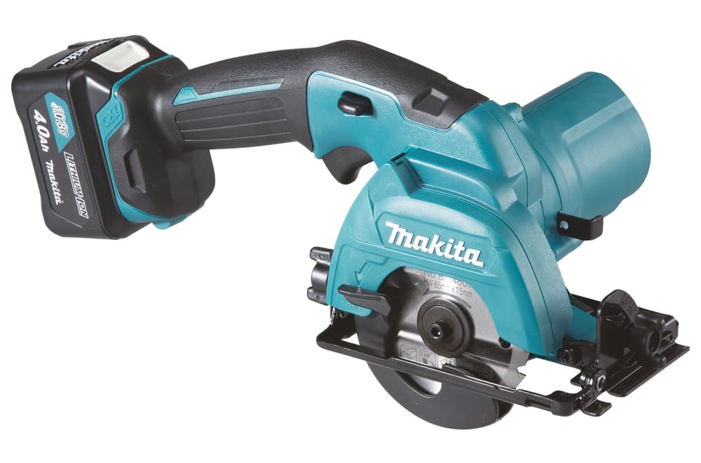 Scie circulaire 12V CXT Li-Ion Ø85 mm (2x4,0 Ah) en MAKPAC - MAKITA HS301DSMJ