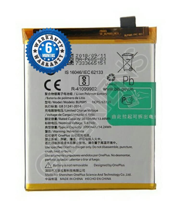 Image of Original BLP685 Battery for OnePlus 7, 6T GM1900 GM1901 GM1903 GM1905 Battery with 6 Month warrenty*****(A0181)