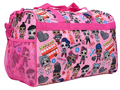 LOL Surprise Duffel Travel Bag 16" All Over Print3