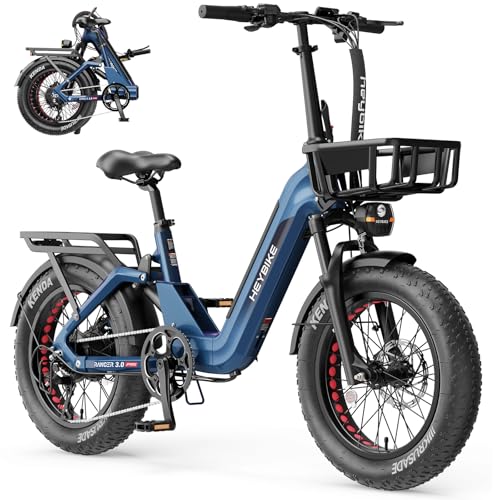 Heybike Ranger 3.0 Pro Foldable Electric Bike, 90Miles Long Range,