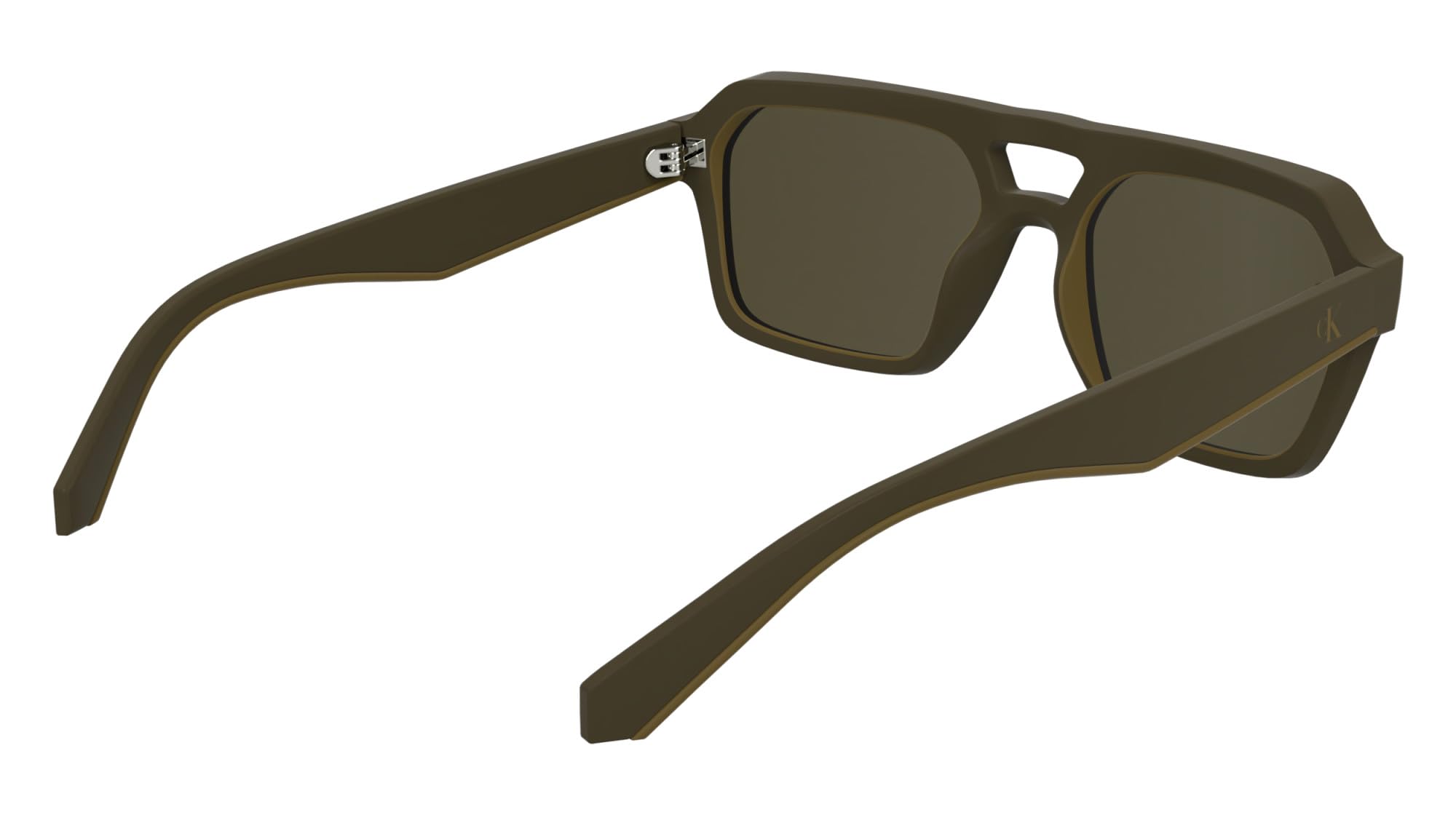 Calvin Klein Jeans Men's Sunglasses CKJ25603S - Matte Brown with Solid Brown Lens