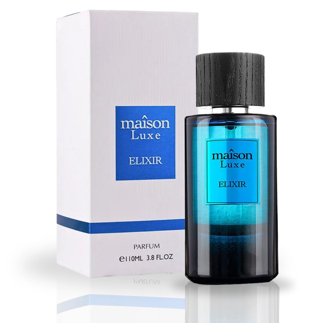 Hamidi MAISON LUXE ELIXIR Eau De Parfum Spray 110ML (3.8 OZ) Long Lasting Perfume for Women & Men, Experience The Charm Of This Exquisite Fragrance, Unisex Perfume