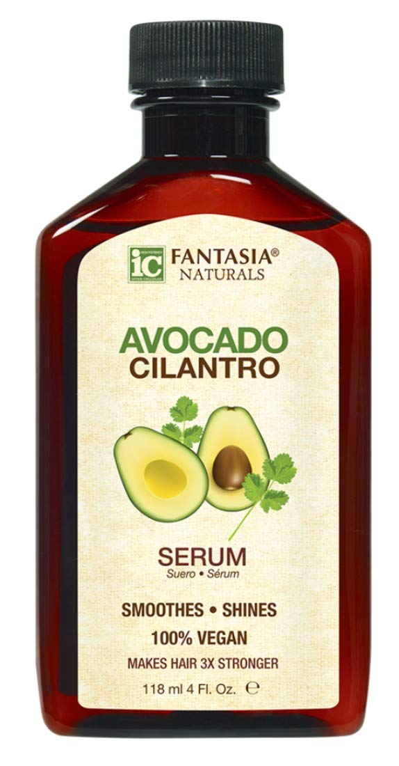 Fantasia Ic Serum Avacado Cilantro Smoothes & Shines 4 Ounce (Pack of 3)