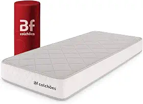 Colchão Solteiro de Espuma D33 a Vácuo 78x188cm BF Colchões