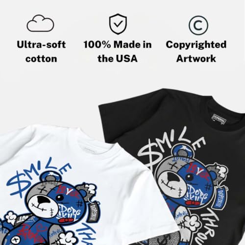 Image of DopeSkill Graphic Tee Streetwear Hip Hop Hypebeast Street Style Unisex T-Shirt Sneaker Colour Matching Shirts Cute Graphic
