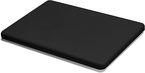 Cojín de espuma para asiento de ducha, impermeable y antideslizante, fácil de limpiar, color negro