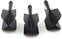 Vista 5 de ROST Integrated Dart Shaft and Flights Medium,Slim Shape,Set of 3