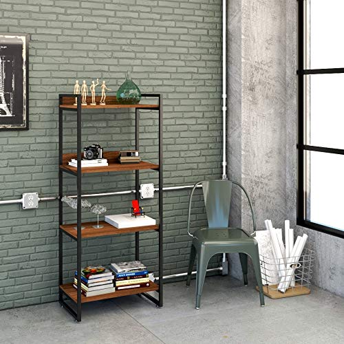 Estante Multiuso 4 Prateleiras 146x60cm Estilo Industrial