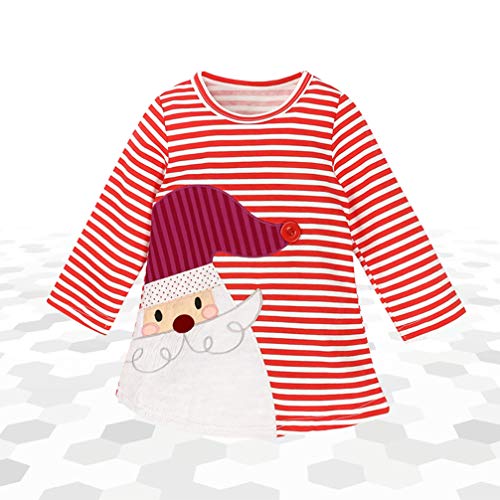 Amosfun Pijama de Natal para bebês de algodão e manga comprida, Picture 1, 4