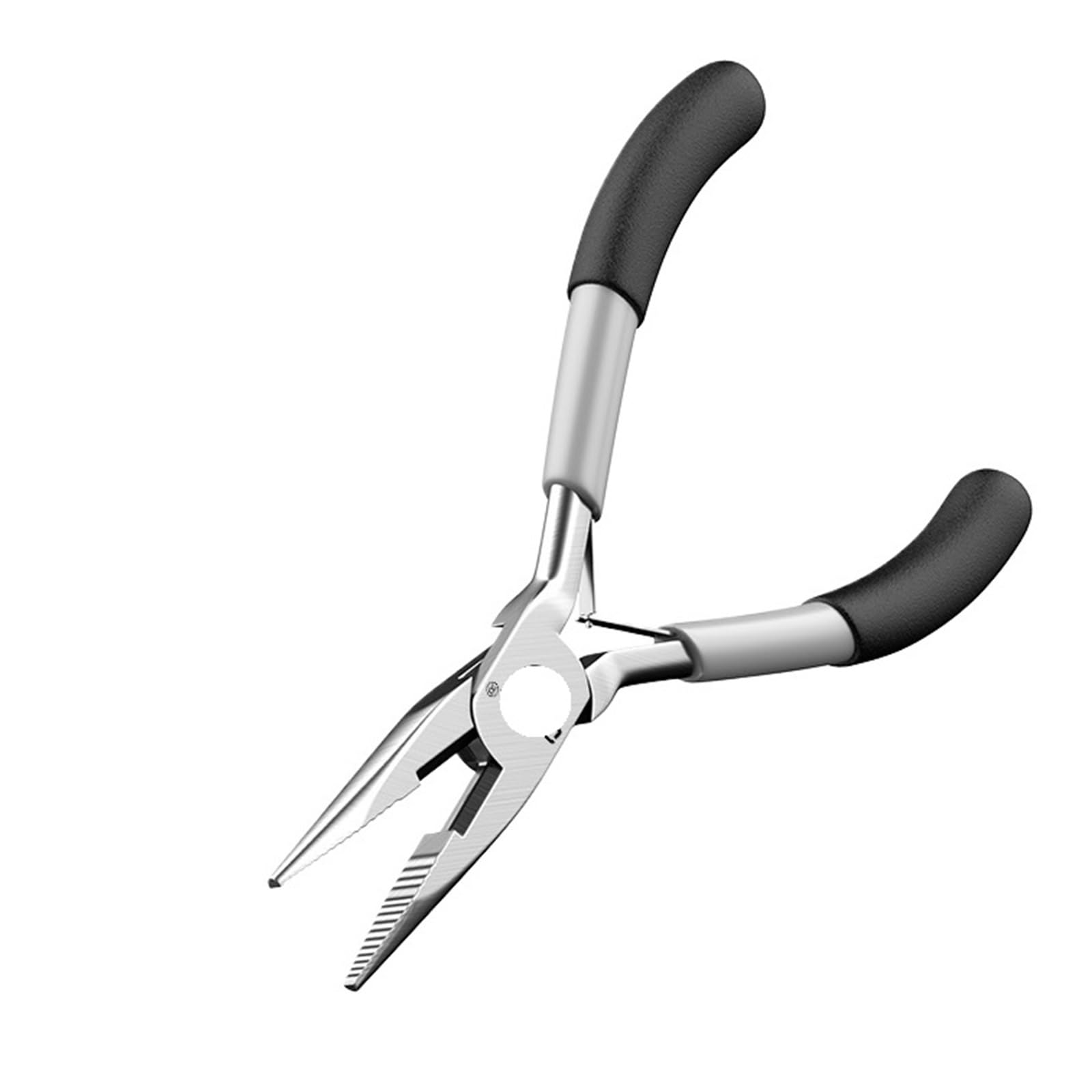 Ejppdhco D Mini Pliers Iagonal Pliers Roun Bent Needle Nose Cutter Handcraft Beading Insulate Plier For Iy Small Jewelry Pliers Tools(D)