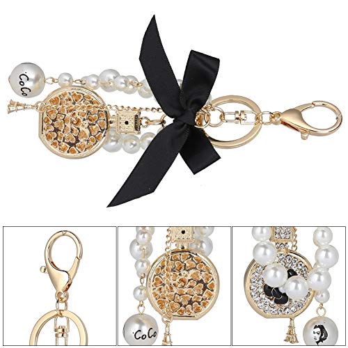 Legering Sleutelhanger, Legering Parel Sleutelhanger, voor Tas Mobiele Telefoon - Afbeelding 7