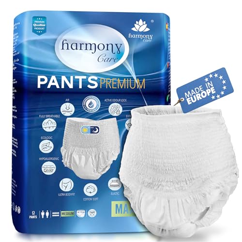 Harmony Care ® MAXI saugstarke Windelhosen für Erwachsene – diskrete...