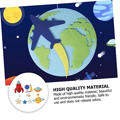 GALPADA 1 Conjunto De Enfeites Faça Você Mesmo Adesivos Feitos À Mão Etiqueta Decoração Decalque De