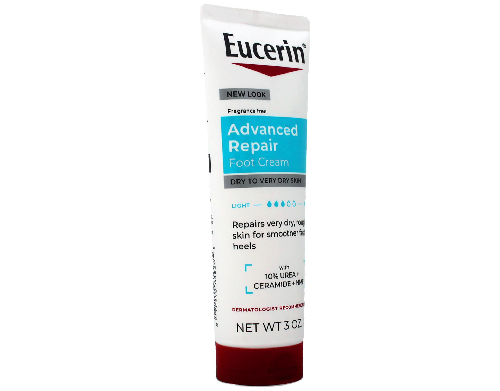 Eucerin Intensive Repair Foot Creme 3 oz, Pack of 2