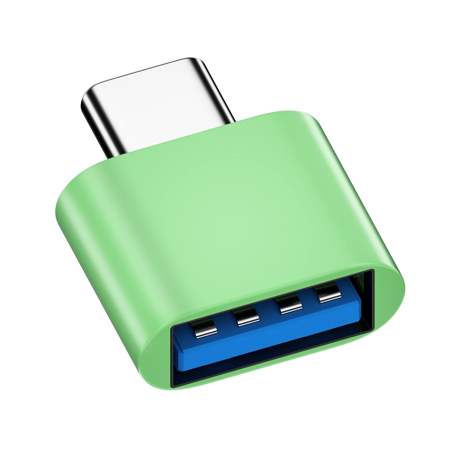 Yafe USB C to USB Adapter, USB C to USB 3.0 Adapter, USB Type C to USB Adapter (Green)