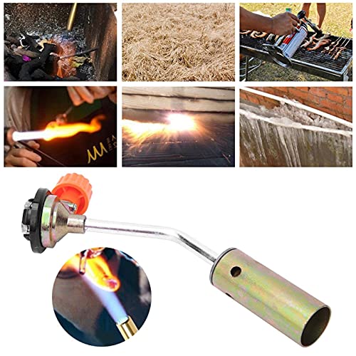 MOUMOUTEN Flammenpistole, 1300 ℃ Gasbrenner Flammenpistole Outdoor Grill Flammenwerfer Tragbare einstellbare Flamme für… – Bild 7