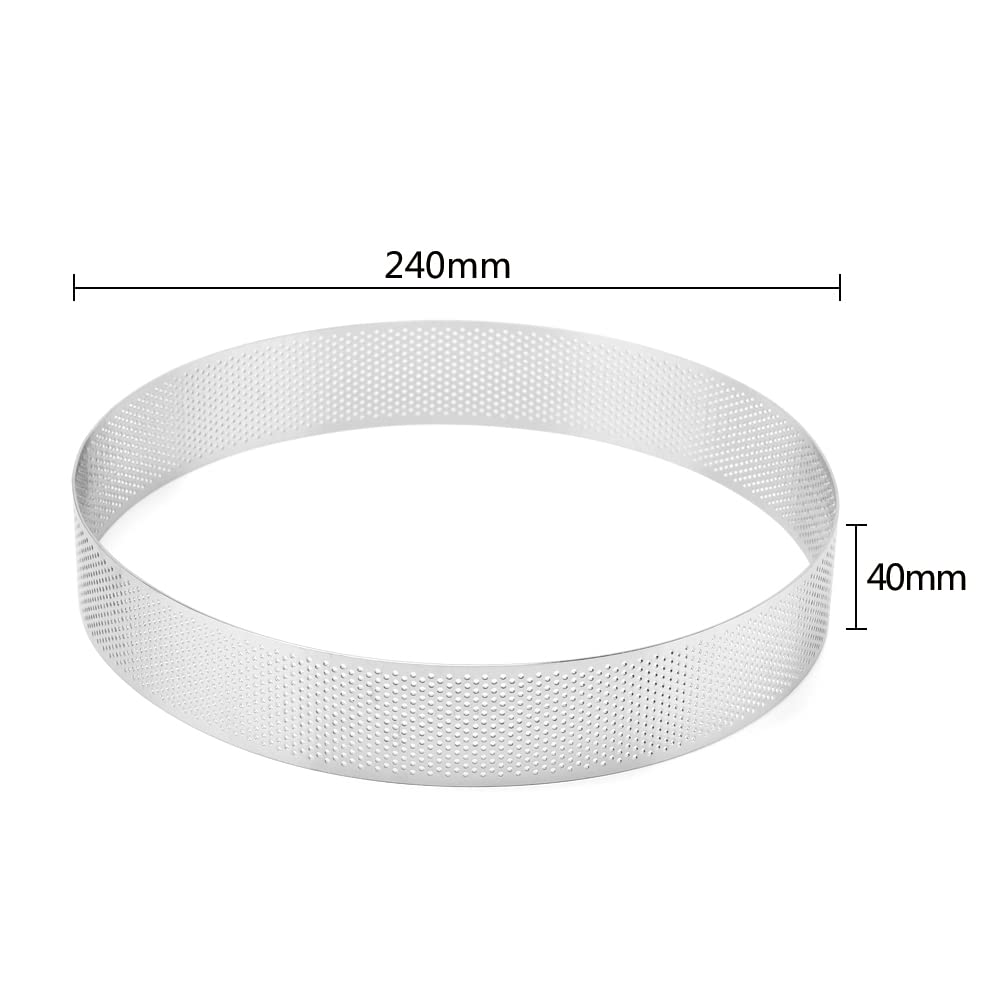 Guowall Perforated Tart Ring Set - Image 3