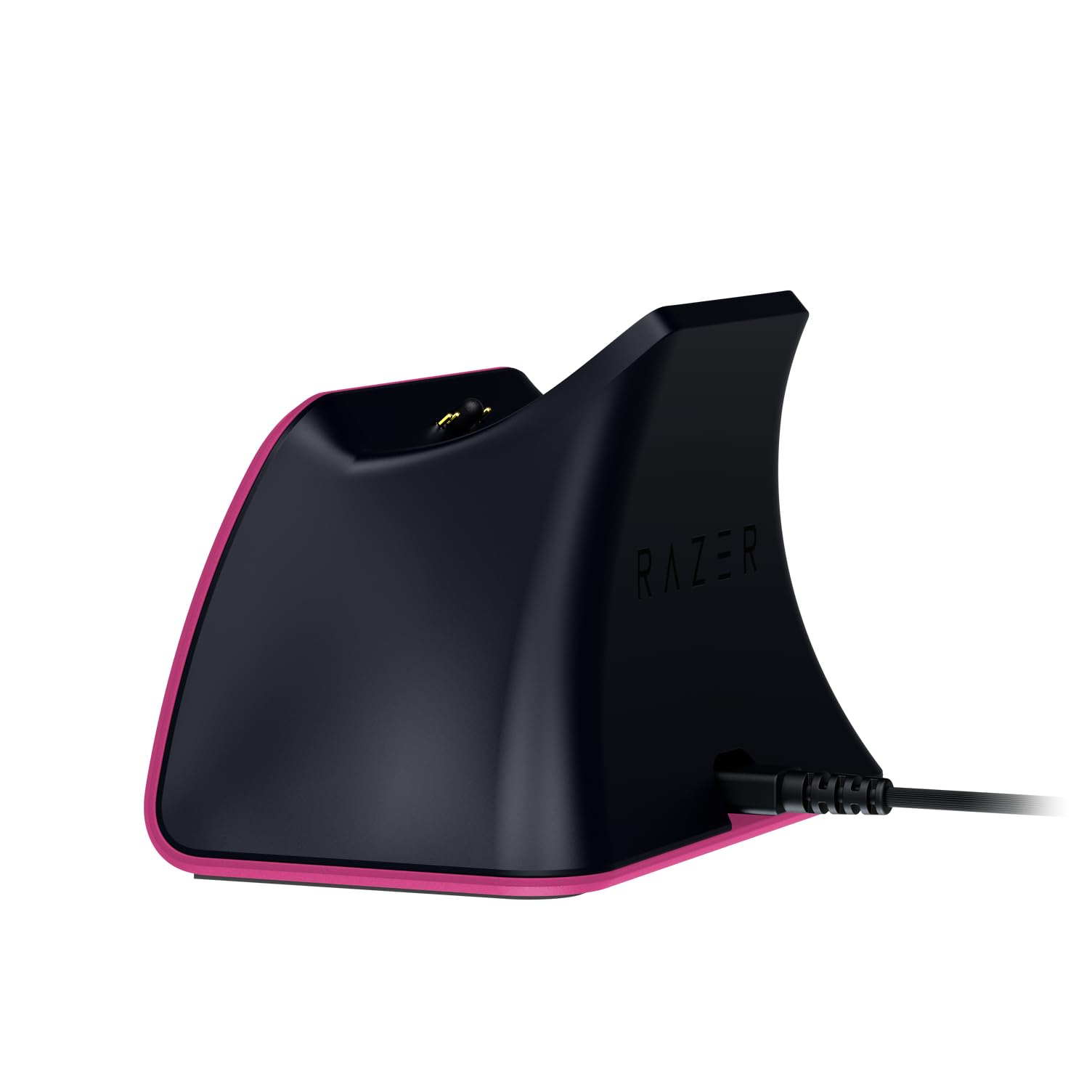 Razer Quick Charging Stand - pour Manette PS5 (Charge Rapide, Alimentation par USB, Navigation à Une Main) Rose