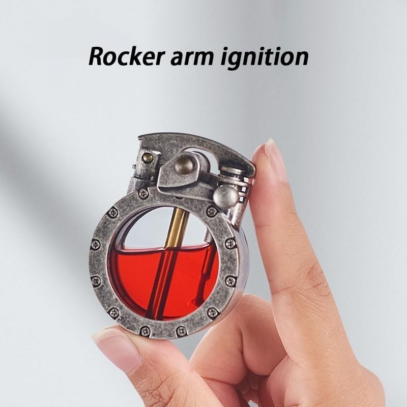 Encendedor Vintage Steampunk Retro Transparente miniatura 4