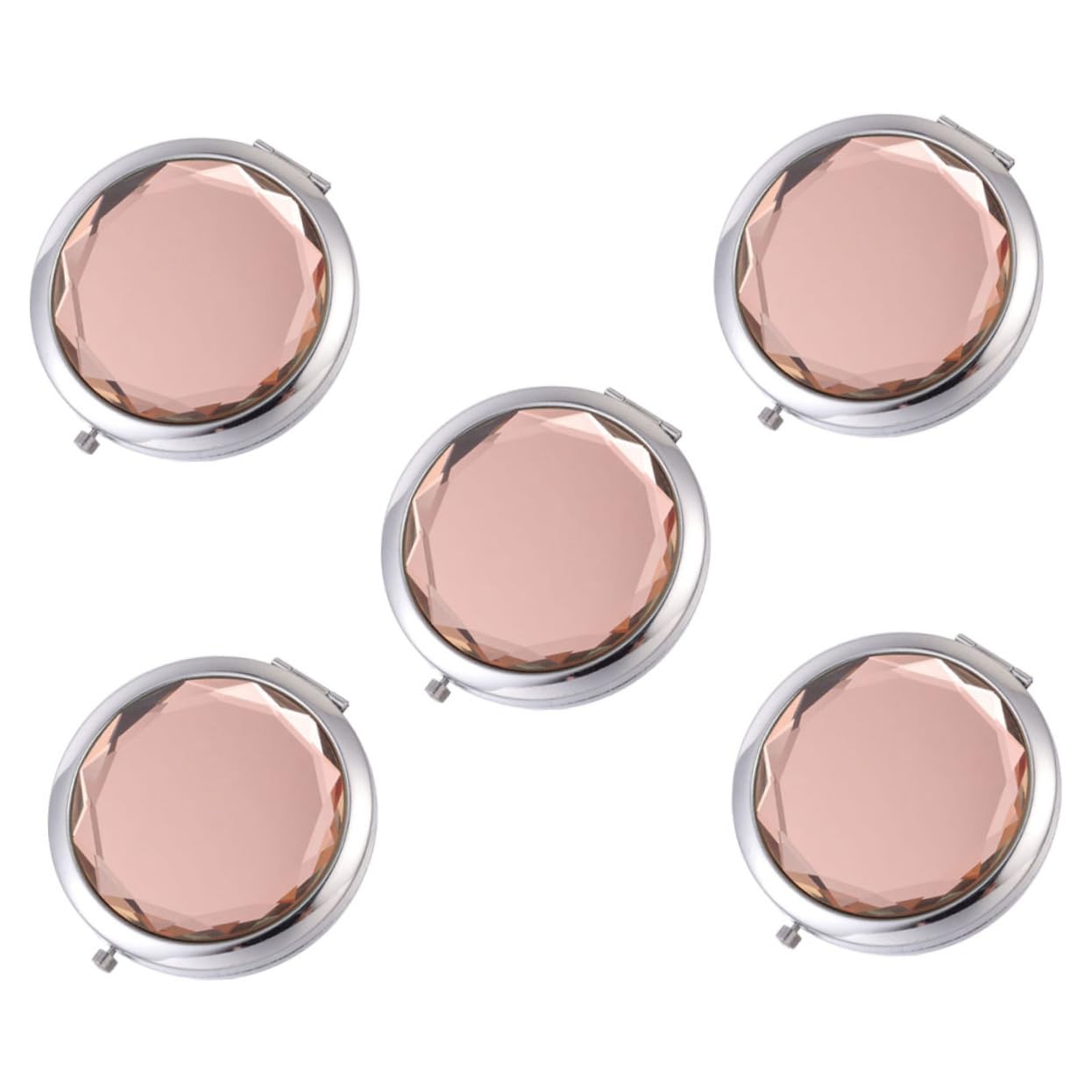 Miroir de maquillage pliable double face de petits miroirs cosmétiques