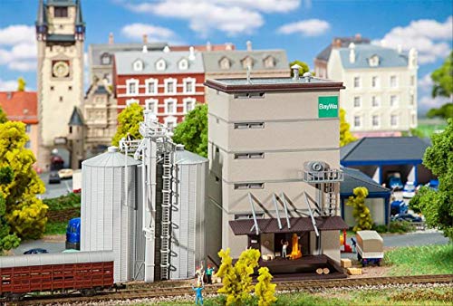 Faller FA222217 Futtermittelhandel Modellbausatz, Zubehör, Mehrfarbig
