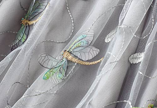 Women's Tulle Skirt High Waist Casual Mesh Ballet Prom Party Tulle Tutu A-line Midi Skirt4