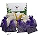 Lavender Sachet and Cedar Bags - Moth Repellant Sachets for Drawers and Closets Fresh Scents, Dried Flowers and Cedar Chips Protecting Clothes with Long-Lasting Aroma. Deter Moths Naturally. (20 Pack)