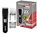 Remington Tagliacapelli, Pettini Regolabili SlideSelect 1 - 42 mm, Ricarcabile autonomia 40 min, Pro Power Titanium Steel HC7110