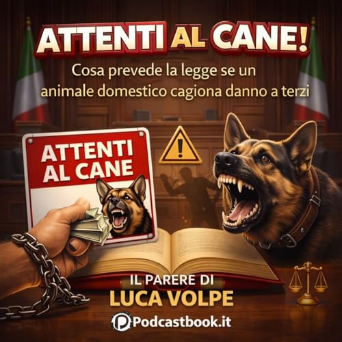 Attenti al cane! Cosa prevede la legge se un animale domestico cagiona danno a terzi copertina