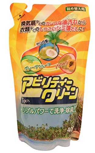 Tipo's　アビリティークリーン 詰め替え用 400ml
