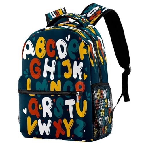 Sac à dos d'école vert foncé stylé pour les cours et les sorties des ados