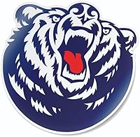 Vista 61 de Adhesivo de vinilo rojo resistente a la intemperie de Lobos de la Universidad de Nuevo México de la UNM Nudge Printing