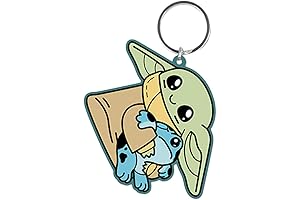 Star Wars: The Child Grogu's Friend Rubber Keyring Keychain Fob