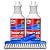 IT JUST Works! Grout-EEZ Super Heavy Duty Tile & Grout Cleaner and Whitener. Quickly Destroys Dirt & Grime. Safe for All Grout. Easy to Use. 2 Pack with Free Stand-Up Brush. The Floor Guys…