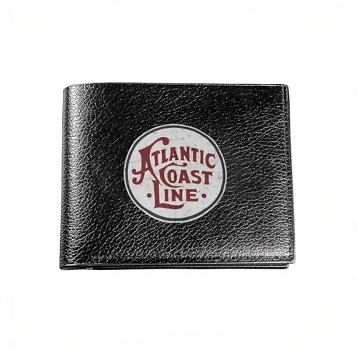 Portefeuille rétro vintage Atlantic Coast Line une idée cadeau festival