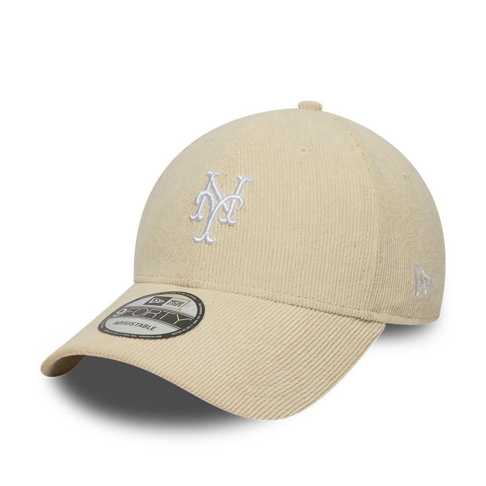 New Era New York Mets Soft Cord 9FORTY Cap Light Beige