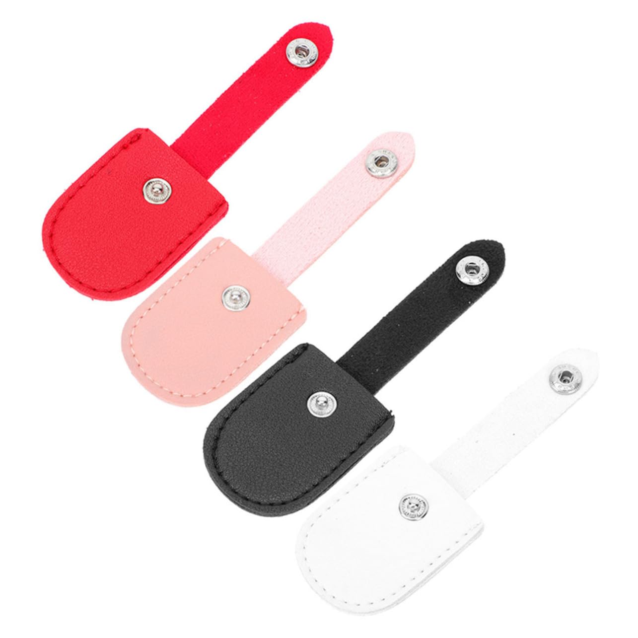 CALLARON 20pezzi Custodia Protettiva Per Unghie Pu Sacchetti Per Tronchesi e Cuticole Per Manicure e Pedicure Design e