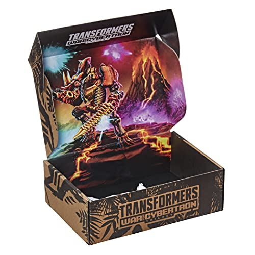 Transformers Generations War for Cybertron Luxusklasse - WFC-K39 Tricranius - Beast Power Fire Blasts Kollektion – Bild 4