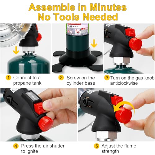 Foldable Tank Holder Propane Heater