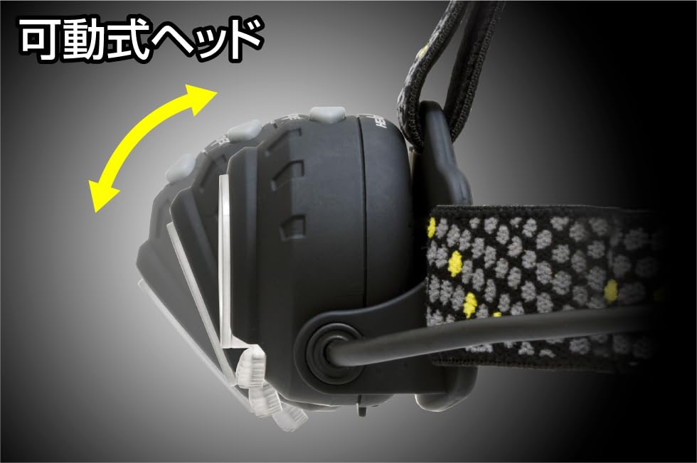 Amazon.co.jp: [GENTOS] ヘッドウォーズ KDHL-2110 ヘッドライト 頭に