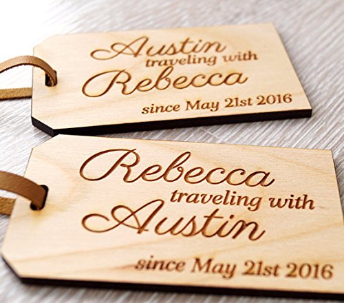 luggage tags wedding