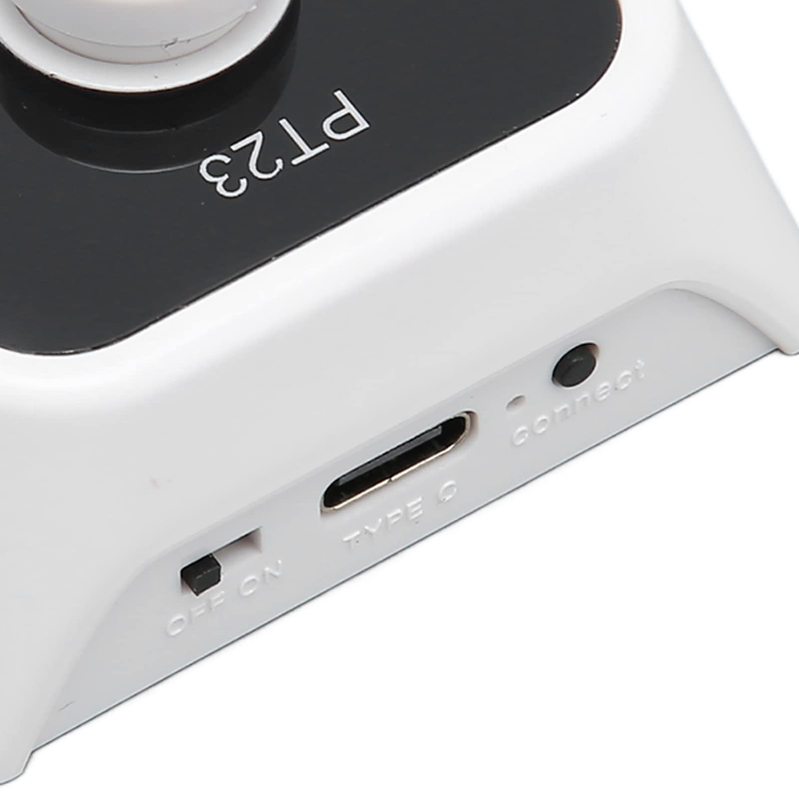 Pédale de Retournement de Page Bluetooth pour Tablettes et Téléphones, Pédale de Commande sans Fil, clé de Contrôleur Multimédia, Chargement de Type C, Compatible avec Windows,