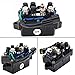 Relay Assy 63P-81950-00-00 Tilt Trim 4 Stroke Outboard Engine Compatible with Yamaha 4 Stroke Engine F150 & 250 40HP 50HP 60HP 75HP 90HP Replace 63P819500000 TRM6003 (2 pins)