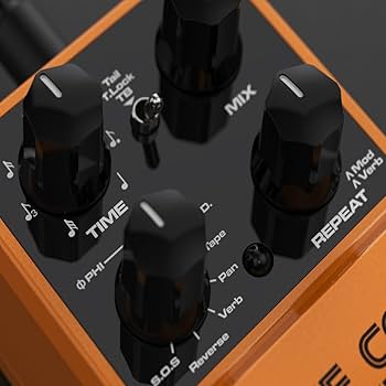 Amazon.com: NUX Time Core Deluxe MKII Delay Effect Pedal, 7