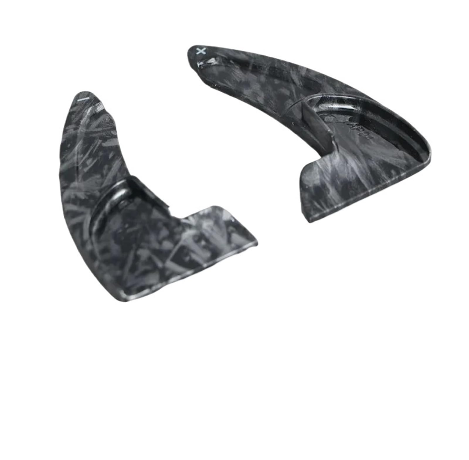 Xxiucj Car Paddle Shifter Extensions for Jeep for Grand for Cherokee Steering Wheel Rear Shift Paddle Car Equipment Semi Automatic Clutch Black(Forging)