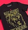 TruffleShuffle Rage Against The Machine Pride Black T Shirt #2