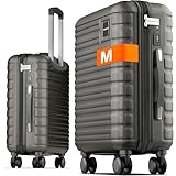 SPAZIO IDEALE PER 3–4 GIORNI: La valigia bagaglio a mano da 36 L offre spazio sufficiente per abiti e accessori nei viaggi brevi e medi. (Capacità interna dichiarata)